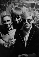 Edie Sedgwick, Chuck Wein, Andy Warhol by David McCabe (1965)