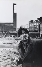 Down-and-out begging for help, Aldgate by Don McCullin (1963)