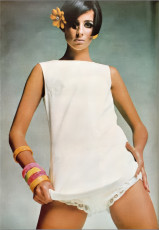 Jill Kennington by David Montgomery (1966)
