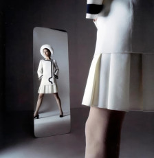 Benedetta Barzini by Ugo Mulas (1969)