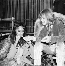 Donyale Luna, Brian Jones by Arthur Murray (1968)