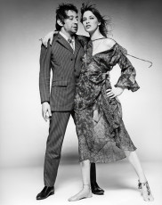 Serge Gainsbourg, Jane Birkin by Terry O'Neill (1969)