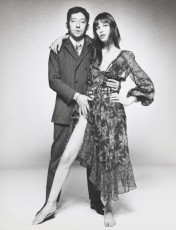 Serge Gainsbourg, Jane Birkin by Terry O'Neill (1969)