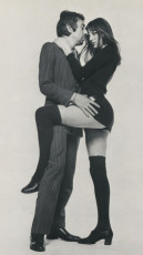 Serge Gainsbourg, Jane Birkin by Terry O'Neill (1969)