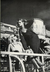 Patti Hansen, Gunilla Lindblad by Helmut Newton (1976)