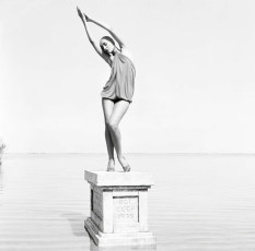 Jerry Hall by Norman Parkinson (1975)