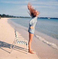 Jerry Hall by Norman Parkinson (1975)