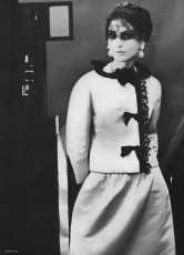 Benedetta Barzini by Gordon Parks (1965)