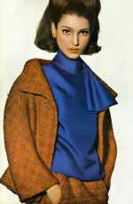 Benedetta Barzini by Irving Penn (1964)