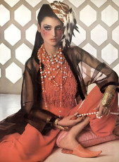 Benedetta Barzini by Irving Penn (1965)
