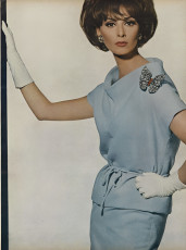 Wilhelmina Cooper by Irving Penn (1963)