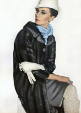 Wilhelmina Cooper by Irving Penn (1964)