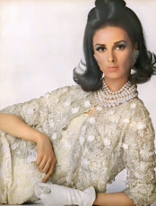 Wilhelmina Cooper by Irving Penn (1965)