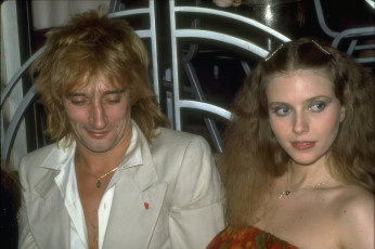 Rod Stewart, Bebe Buell by Robin Platzer (1977)