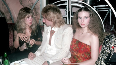 Stevie Nicks, Rod Stewart, Bebe Buell by Robin Platzer (1977)