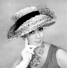 Wilhelmina Cooper by Philippe Pottier (1961)