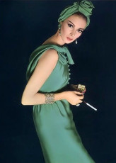 Wilhelmina Cooper by Philippe Pottier (1962)