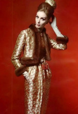 Wilhelmina Cooper by Philippe Pottier (1962)