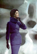Wilhelmina Cooper by Philippe Pottier (1962)