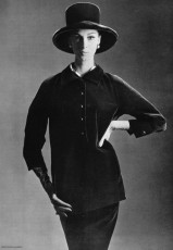 Wilhelmina Cooper by Philippe Pottier (1962)