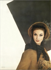 Wilhelmina Cooper by Karen Radkai (1962)