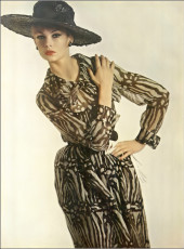 Jean Shrimpton by Karen Radkai (1962)