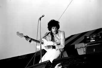 Jimi Hendrix by Jerry Schatzberg (1967)