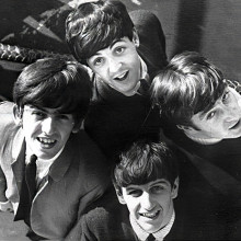 The Beatles on the roof of Central London's Washington Hotel by Marc Sharratt (1963)