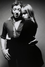 Serge Gainsbourg, Jane Birkin by Jeanloup Sieff (1970)