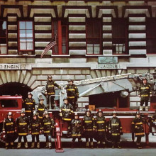 Firemen, NY Fire Department by Neal Slavin (1972)