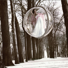 Simone d’Ailencourt (Bubble, Paris) by Melvin Sokolsky (1963) color