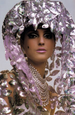 Benedetta Barzini by Melvin Sokolsky (1964)