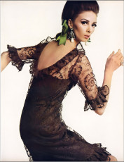 Wilhelmina Cooper by Bert Stern (1965)