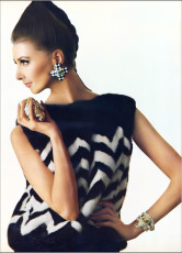Wilhelmina Cooper by Bert Stern (1966)