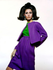 Benedetta Barzini by Bert Stern (1967)