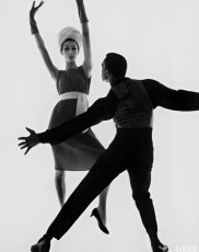 Isabella Albonico, Tommy Johnson by Bert Stern (1961)