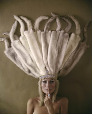 Maud Adams (swedish actress and model) by Virginia Thoren (1969)