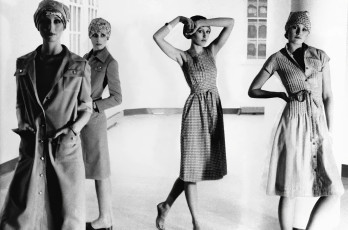 Chris Royer, Yasmine Sokal, unknowns by Deborah Turbeville (1975)