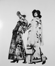 Twiggy, Pattie Boyd by Justin de Villeneuve (1969)