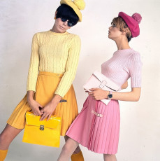 Peggy Moffitt, Twiggy by Roger Viollet (1966)
