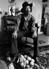 Jimi Hendrix by Barrie Wentzell (1969)