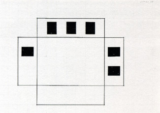 Study for the Presentation of 'Grey Pictures' / 1975