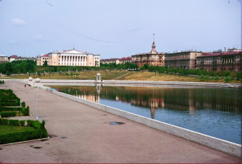 Жак Дюпакье - Минск, Река Свислочь / 1964
