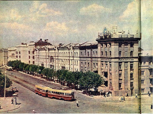 Донецк. Пересечение улицы Артема и проспекта Гурова / 1962