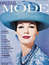 Simone d'Aillencourt by Rico Puhlmann / Constanze Mode, GER (1969/spring-summer)