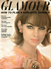 Jean Shrimpton by David Bailey / Glamour USA (1963.04)