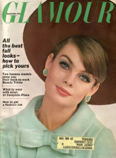 Jean Shrimpton by David Bailey / Glamour USA(1963.09)