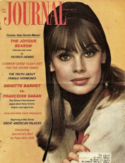 Jean Shrimpton by Francesco Scavullo / Ladies' Home Journal, USA (1965.01)