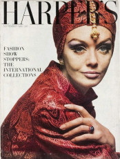 Ina Balke by Richard Avedon / Harper's Bazaar USA (1965.09)
