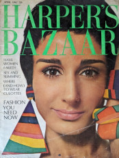 Naty Abascal by Bill King / Harper's Bazaar UK (1967.04)